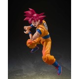 DRAGON BALL SUPER SAIYAN GOD SON GOKU GOD AURA S.H. FIGUARTS ACTION FIGURE BANDAI