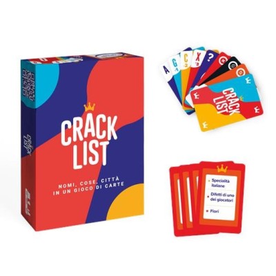 CRACK LIST - GIOCO DA TAVOLO ITALIANO MS EDIZIONI