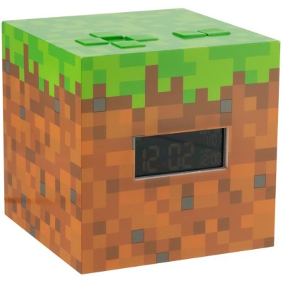 PALADONE PRODUCTS MINECRAFT ALARM CLOCK MOOD LIGHT