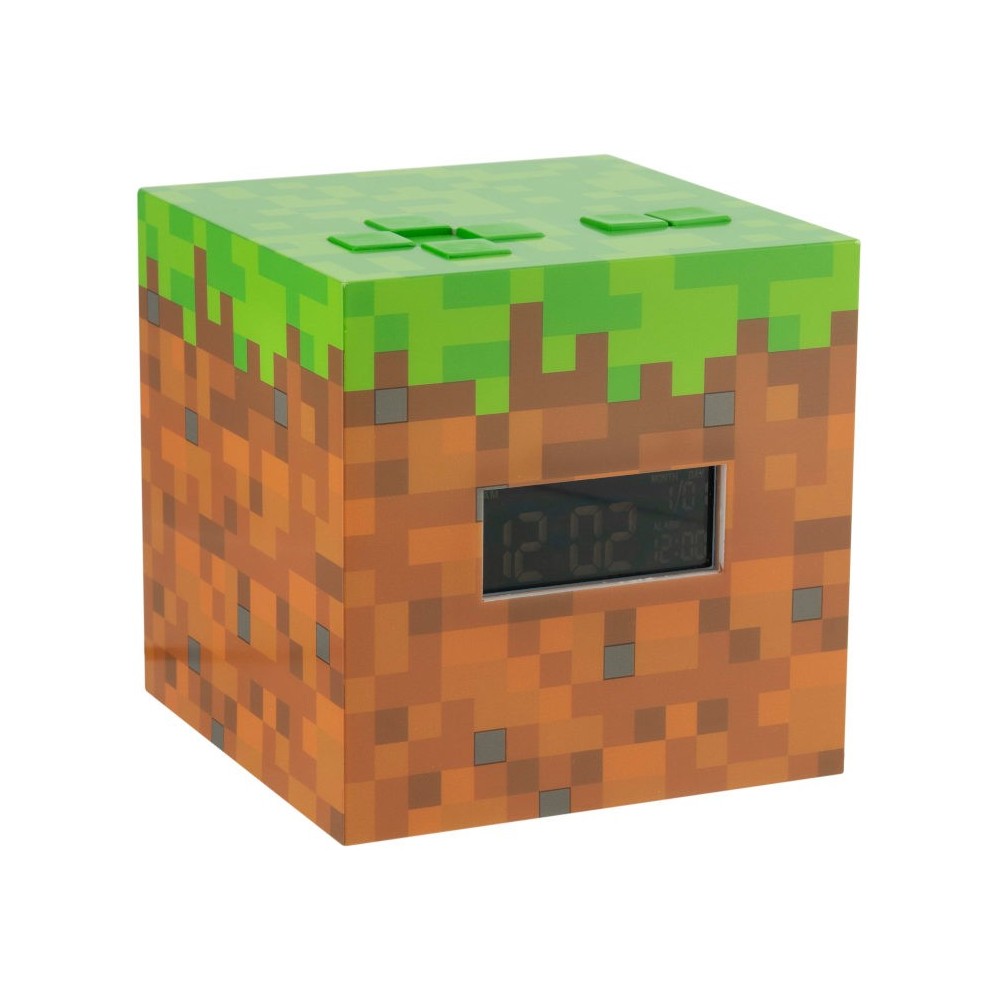 PALADONE PRODUCTS MINECRAFT ALARM CLOCK MOOD LIGHT