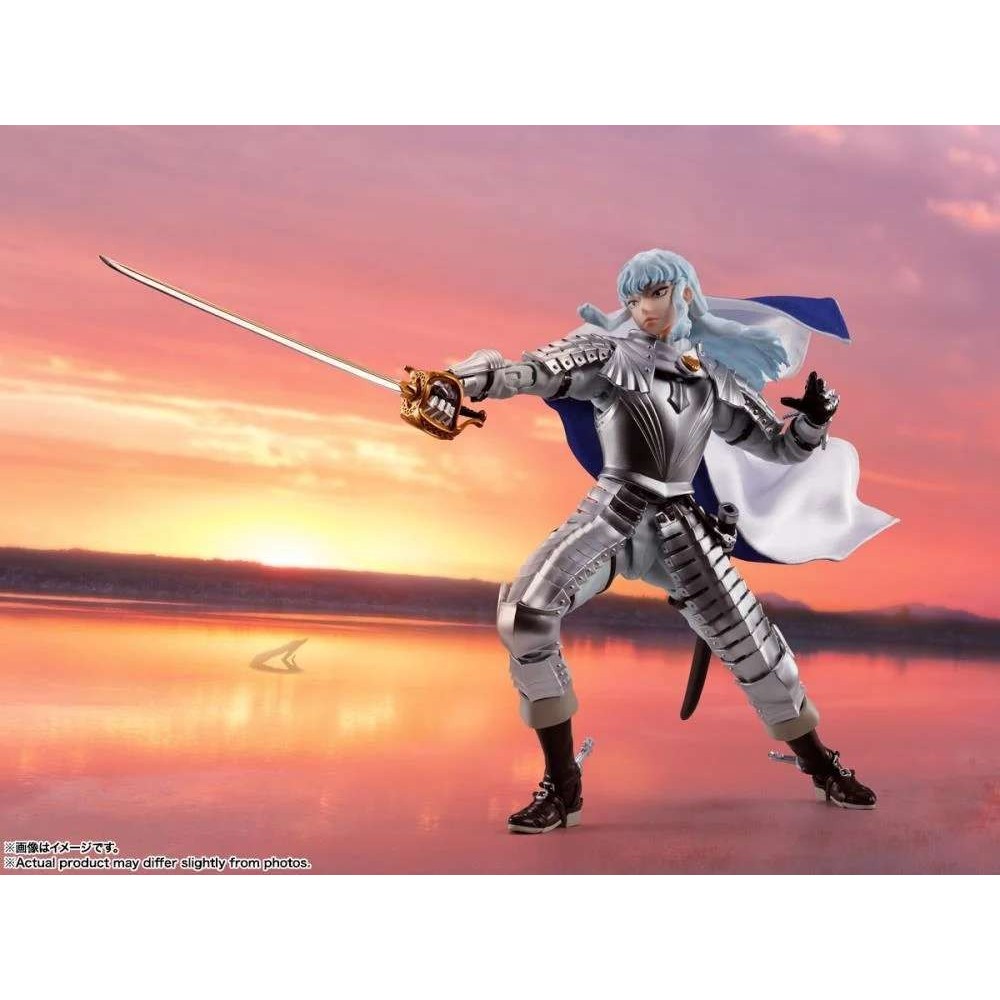 BERSERK GRIFFITH BAND OF THE HAWK S.H. FIGUARTS ACTION FIGURE BANDAI
