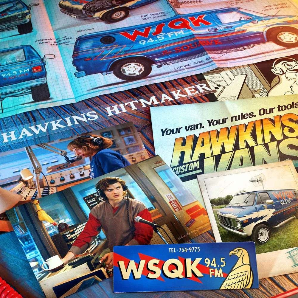 STRANGER THINGS WSQK HAWKINS HITMAKER MEMORIES KIT DOCTOR COLLECTOR