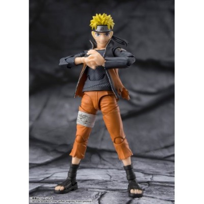 NARUTO SHIPPUDEN NARUTO UZUMAKI THE POWER TO UNITE S.H. FIGUARTS ACTION FIGURE BANDAI