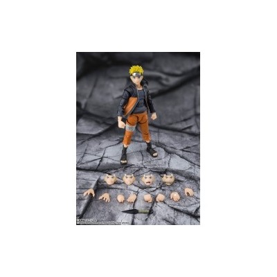 NARUTO SHIPPUDEN NARUTO UZUMAKI THE POWER TO UNITE S.H. FIGUARTS ACTION FIGURE BANDAI