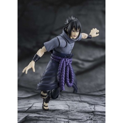 NARUTO SHIPPUDEN SASUKE UCHIHA SOLITARY SHINOBI S.H. FIGUARTS ACTION FIGURE BANDAI