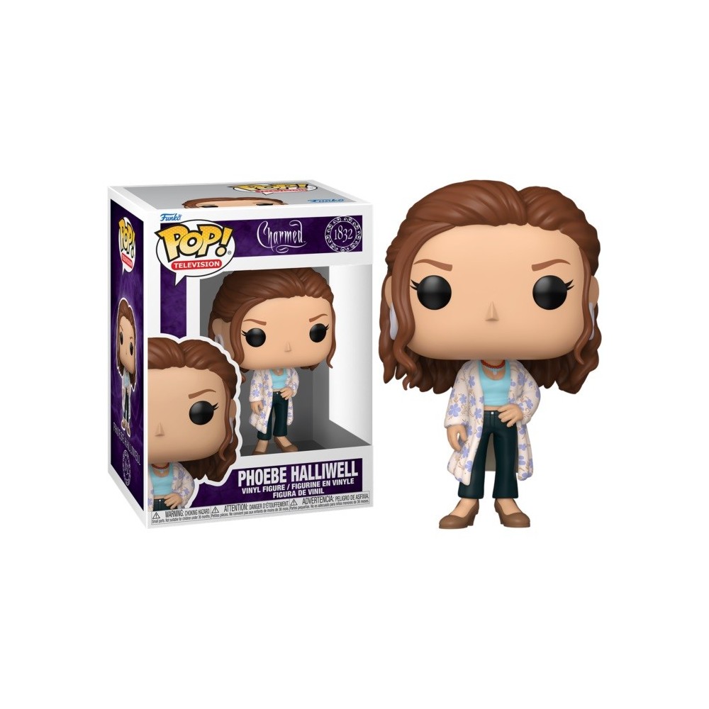 FUNKO POP! CHARMED STREGHE PHOEBE HALLIWELL BOBBLE HEAD FIGURE FUNKO