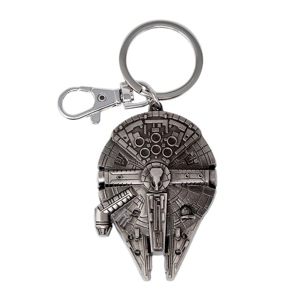 MONOGRAM STAR WARS MILLENNIUM FALCON METAL KEYCHAIN