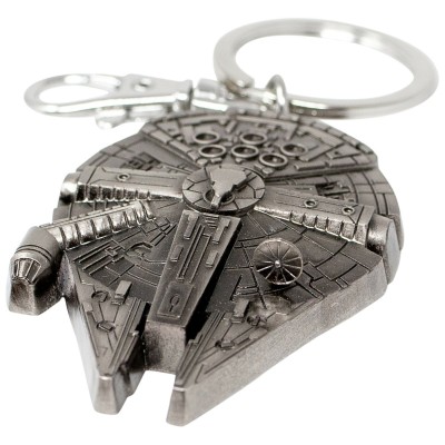 MONOGRAM STAR WARS MILLENNIUM FALCON METAL KEYCHAIN