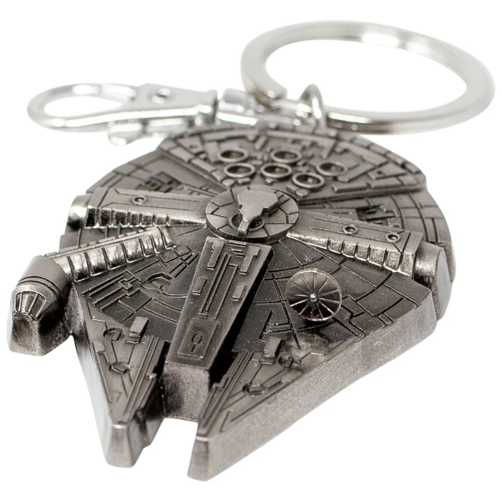 MONOGRAM STAR WARS MILLENNIUM FALCON METAL KEYCHAIN