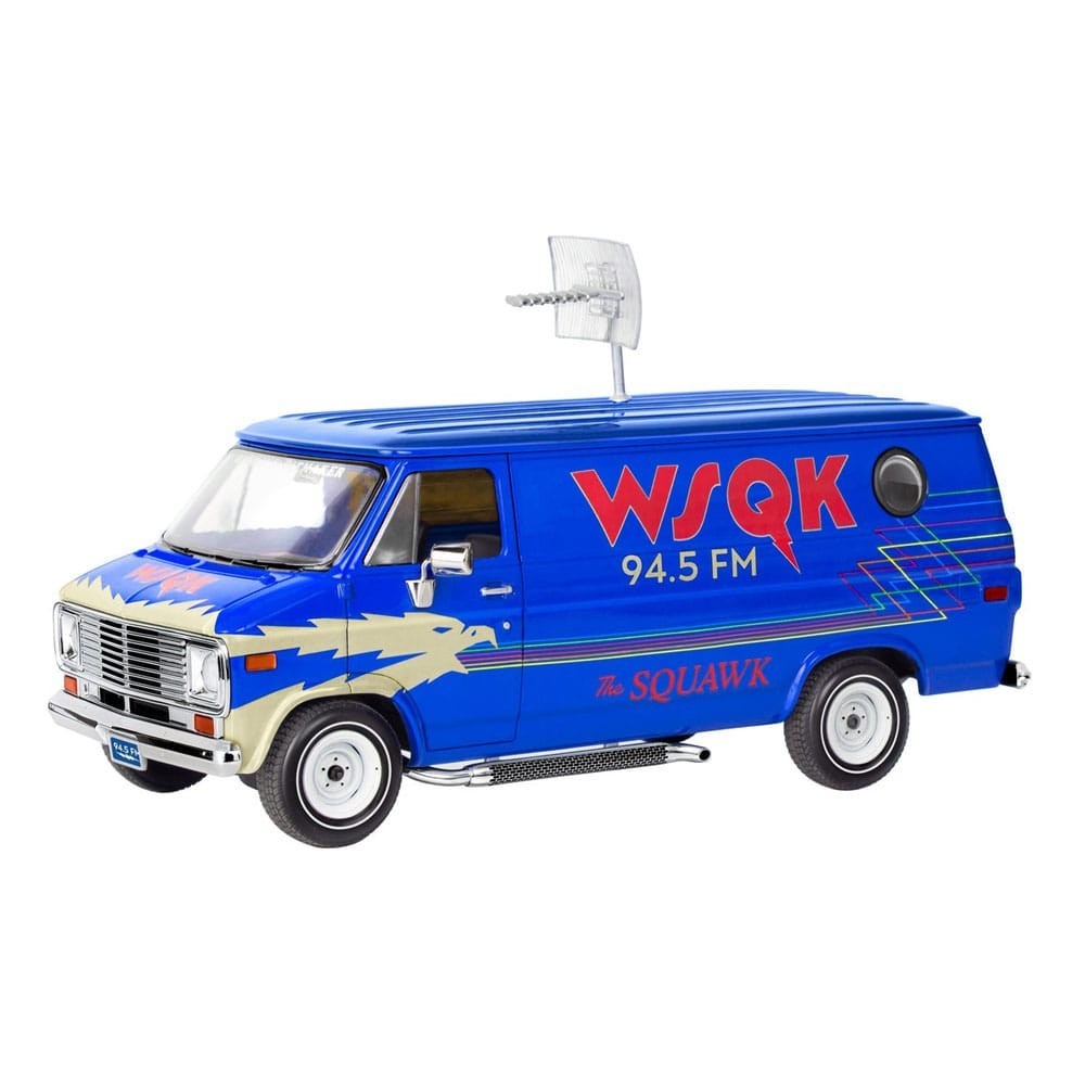 STRANGER THINGS GMC WSQK SQUAWK VAN 1/25 MODEL KIT FIGURE REVELL