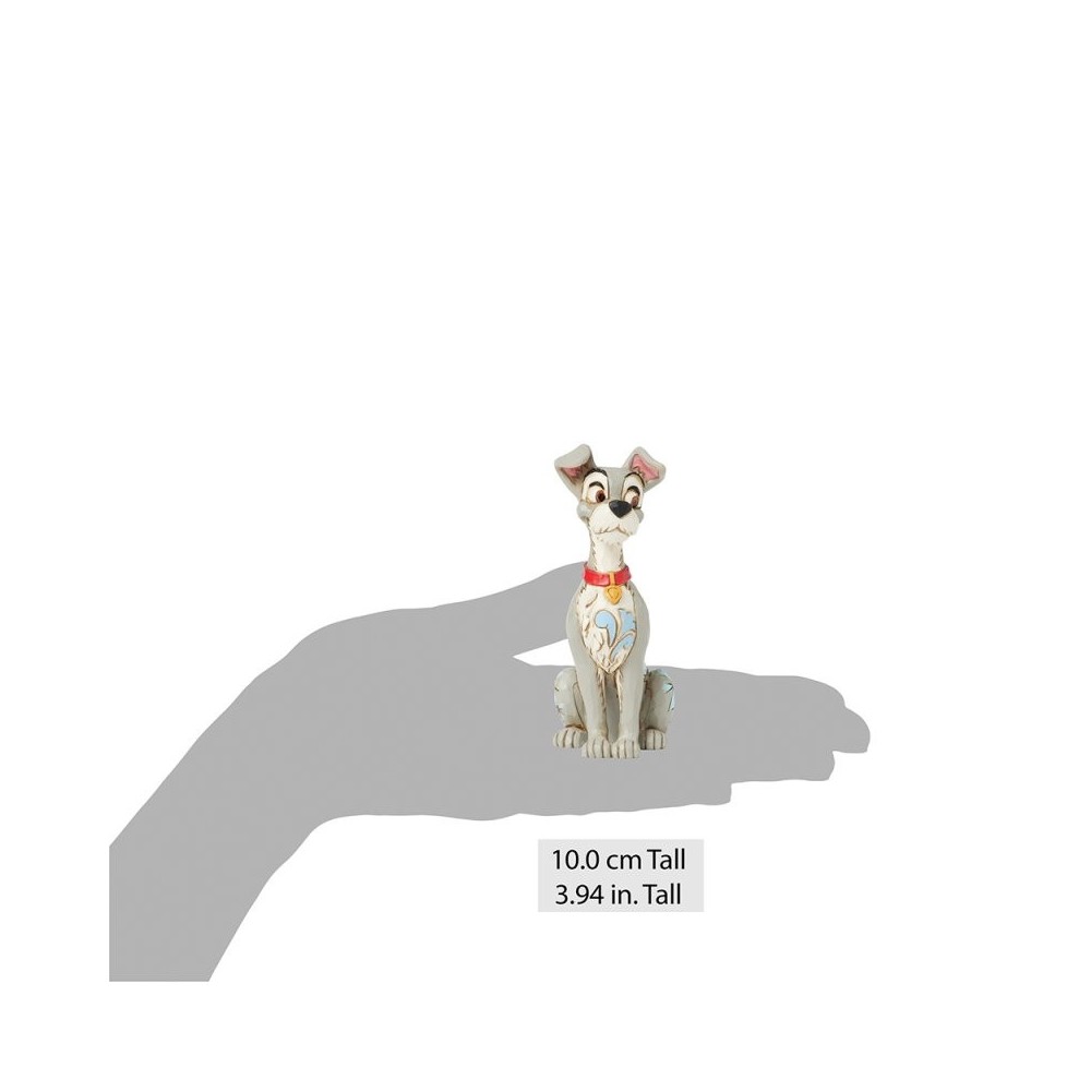 ENESCO LADY AND THE TRAMP MINI TRAMP STATUE FIGURE