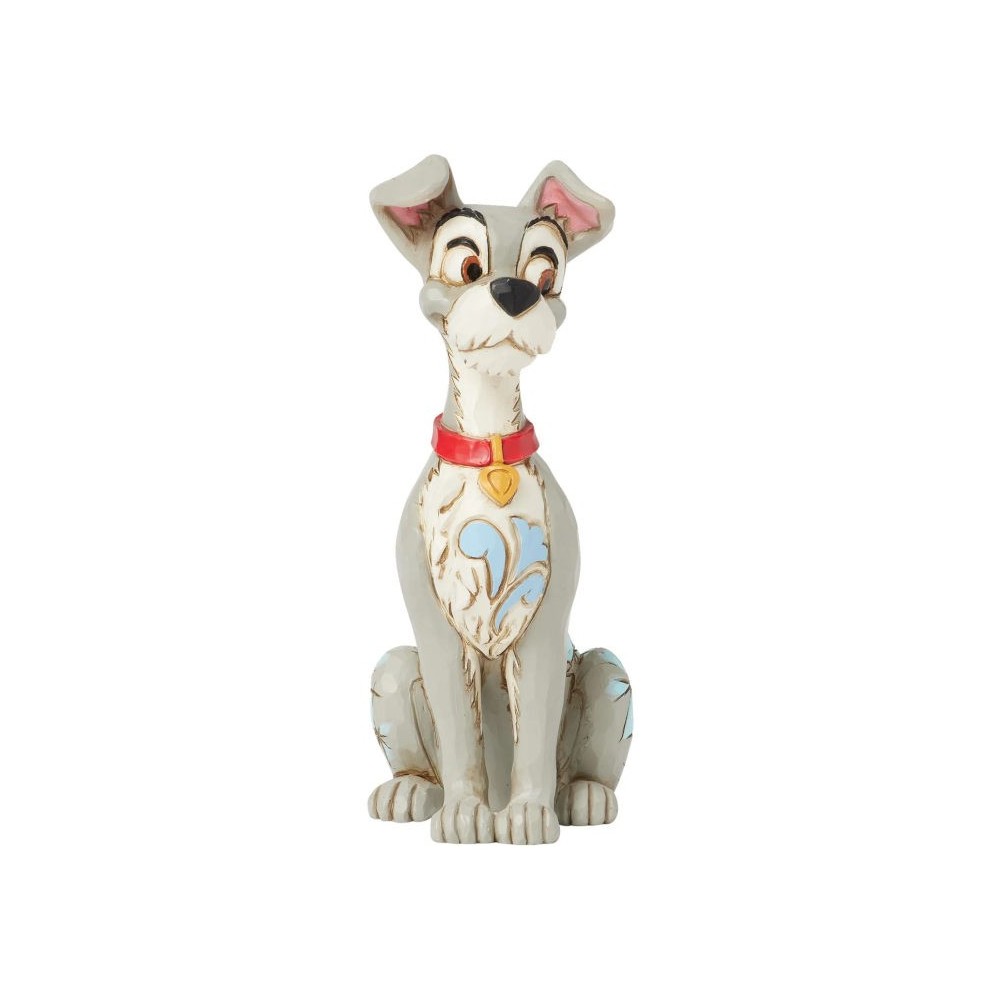 ENESCO LADY AND THE TRAMP MINI TRAMP STATUE FIGURE