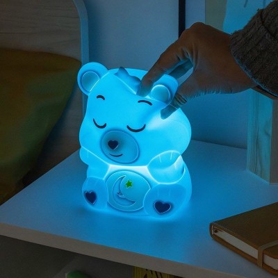 PALADONE PRODUCTS CARE BEARS BEDTIME BEAR SQUISHYGLO SILICONE LAMP