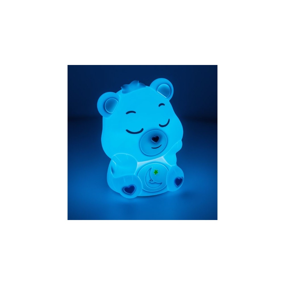 CARE BEARS BEDTIME BEAR SQUISHYGLO SILICONE LAMPADA PALADONE PRODUCTS