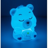 CARE BEARS BEDTIME BEAR SQUISHYGLO SILICONE LAMPADA PALADONE PRODUCTS