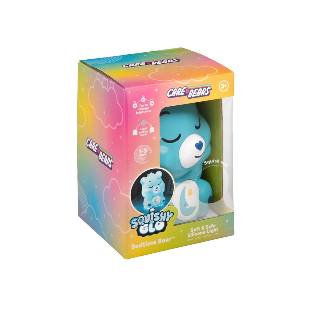 PALADONE PRODUCTS CARE BEARS BEDTIME BEAR SQUISHYGLO SILICONE LAMP