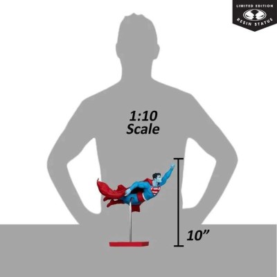 DC DIRECT SUPERMAN RED & BLUE BY LEE BERMEJO STATUA FIGURE MC FARLANE