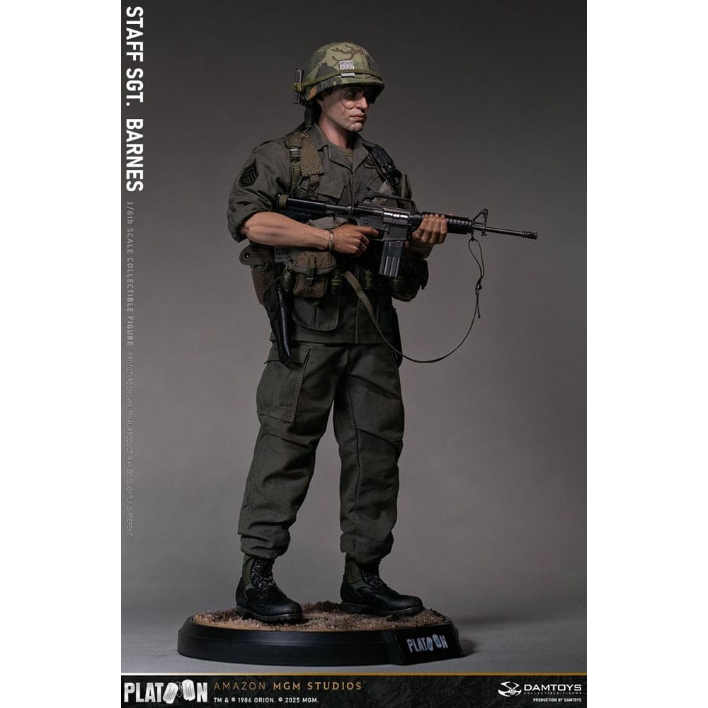 PLATOON SERGEANT BARNES 1/6 ACTION FIGURE 30CM DAMTOYS