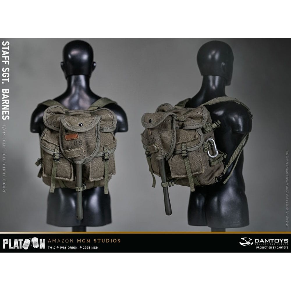 PLATOON SERGEANT BARNES 1/6 ACTION FIGURE 30CM DAMTOYS