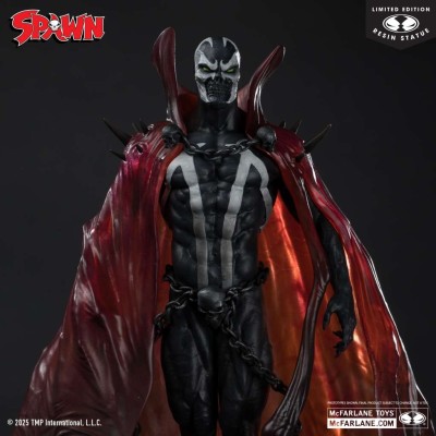 SPAWN BLACK WHITE & RED BY PUPETEER LEE STATUA FIGURE MC FARLANE