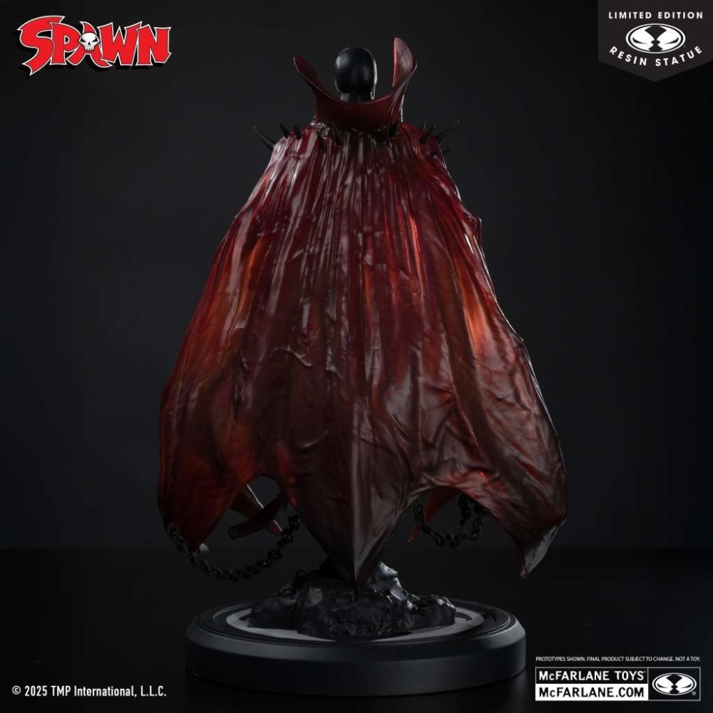 SPAWN BLACK WHITE & RED BY PUPETEER LEE STATUA FIGURE MC FARLANE