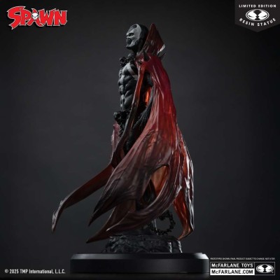 MC FARLANE SPAWN BLACK WHITE & RED BY PUPETEER LEE RESIN STATUE FIGURE