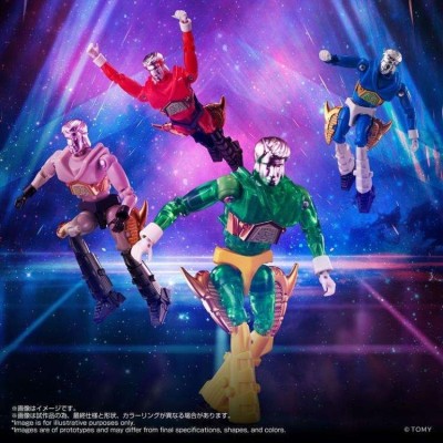 TAKARA TOMY MICROMAN LEGACY SOUL MICROMAN COMMAND SET ACTION FIGURE