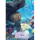 DISNEY THE LITTLE MERMAID ARIEL & SEBASTIAN MASTER CRAFT STATUA IN RESINA FIGURE BEAST KINGDOM