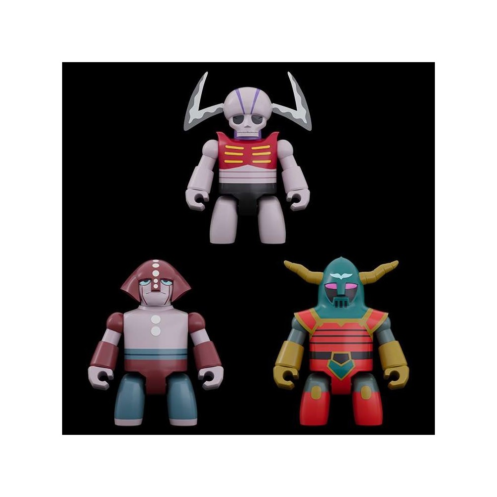 GOOD SMILE COMPANY MAZINGER Z MECHANICAL BEASTS BRICKOID SET 3X ACTION FIGURES SERIES 1