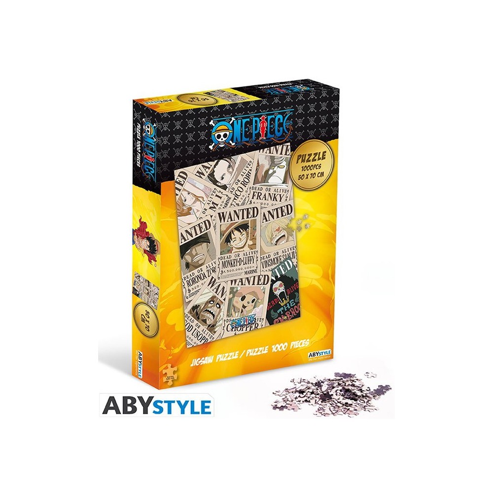 ONE PIECE PUZZLE WANTED 1000 PEZZI ABYSTYLE