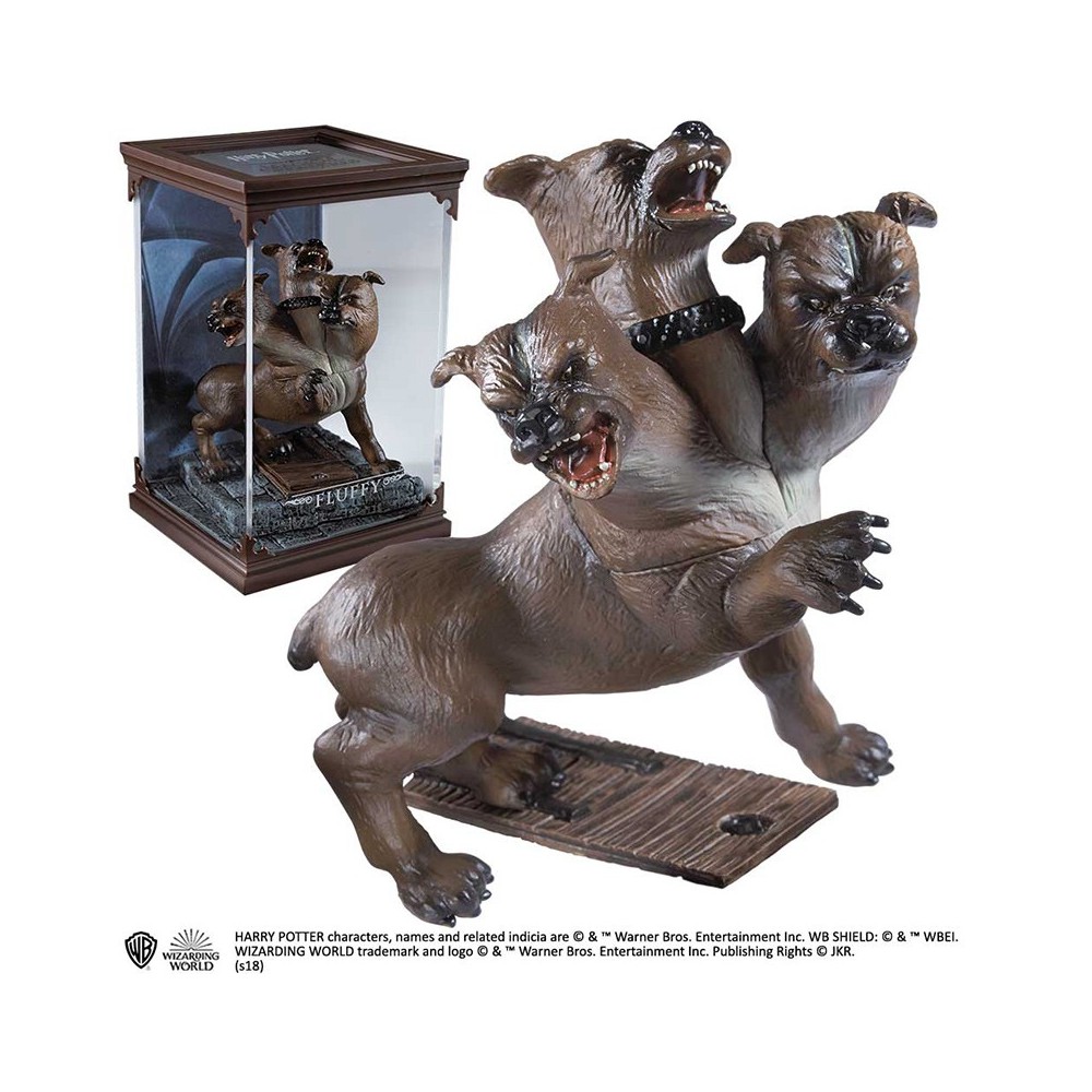 NOBLE COLLECTIONS HARRY POTTER MAGICAL CREATURES - FLUFFY FUFFI STATUA FIGURE