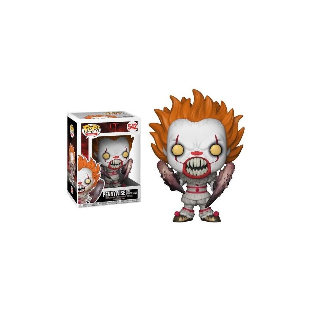 FUNKO POP! IT - PENNYWISE WITH SPIDER LEGS BOBBLE HEAD KNOCKER FIGURE FUNKO