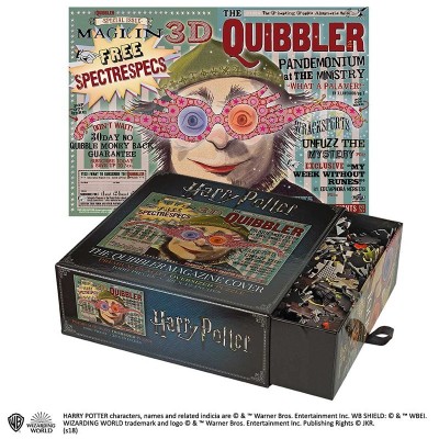 HARRY POTTER THE QUIBBLER MAGAZINE COVER 1000 PIECES PEZZI JIGSAW PUZZLE NOBLE COLLECTIONS