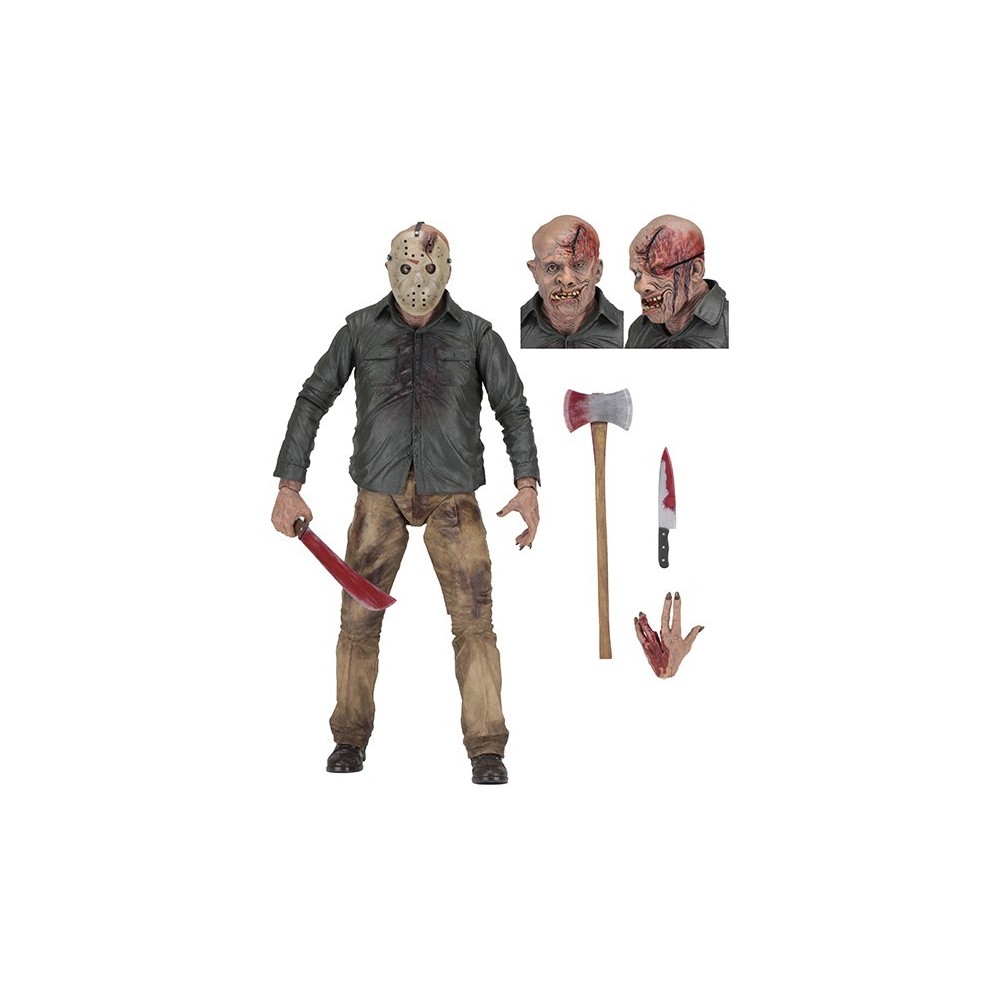 FRIDAY THE 13TH - JASON 1/4 45CM DELUXE ACTION FIGURE NECA
