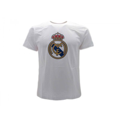 MAGLIA T SHIRT UFFICIALE REAL MADRID BIANCA