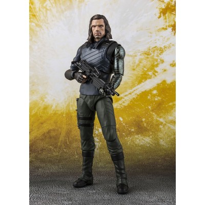 AVENGERS INFINITY WAR - BUCKY + TAMASHII EFFECT IMPACT S.H. FIGUARTS ACTION FIGURE BANDAI