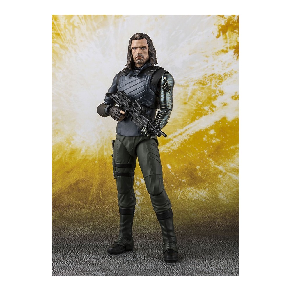 AVENGERS INFINITY WAR - BUCKY + TAMASHII EFFECT IMPACT S.H. FIGUARTS ACTION FIGURE BANDAI
