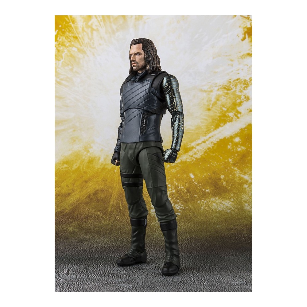 AVENGERS INFINITY WAR - BUCKY + TAMASHII EFFECT IMPACT S.H. FIGUARTS ACTION FIGURE BANDAI