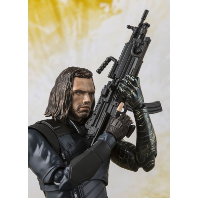 AVENGERS INFINITY WAR - BUCKY + TAMASHII EFFECT IMPACT S.H. FIGUARTS ACTION FIGURE BANDAI