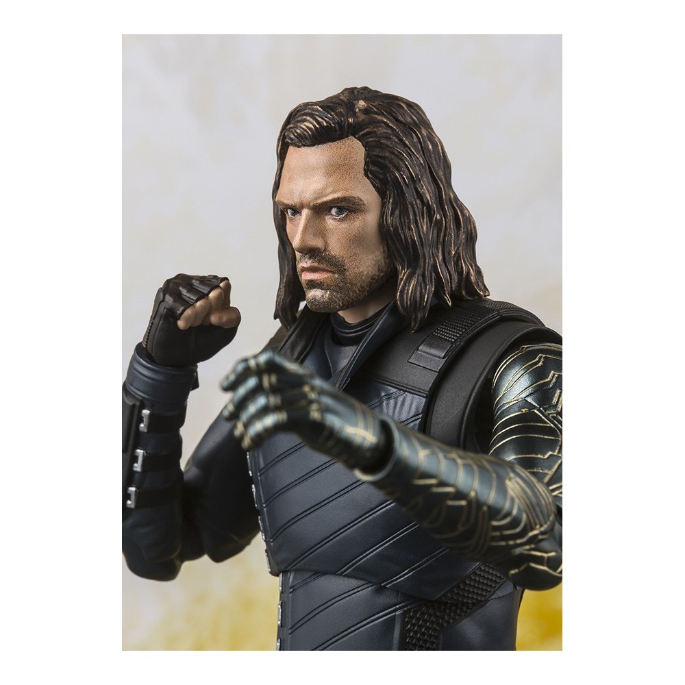 AVENGERS INFINITY WAR - BUCKY + TAMASHII EFFECT IMPACT S.H. FIGUARTS ACTION FIGURE BANDAI
