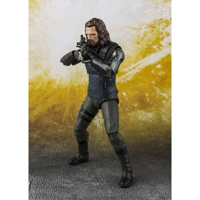 AVENGERS INFINITY WAR - BUCKY + TAMASHII EFFECT IMPACT S.H. FIGUARTS ACTION FIGURE BANDAI