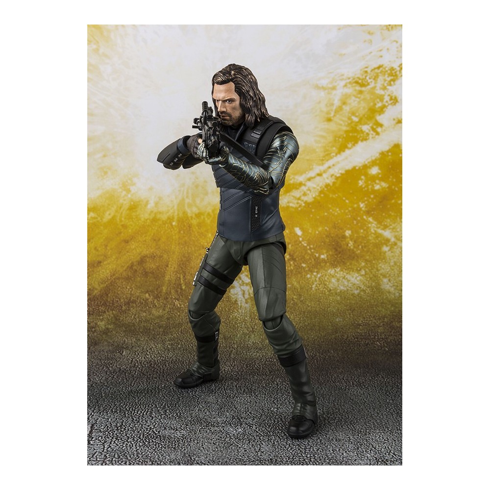 AVENGERS INFINITY WAR - BUCKY + TAMASHII EFFECT IMPACT S.H. FIGUARTS ACTION FIGURE BANDAI