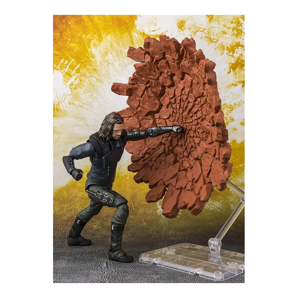 AVENGERS INFINITY WAR - BUCKY + TAMASHII EFFECT IMPACT S.H. FIGUARTS ACTION FIGURE BANDAI