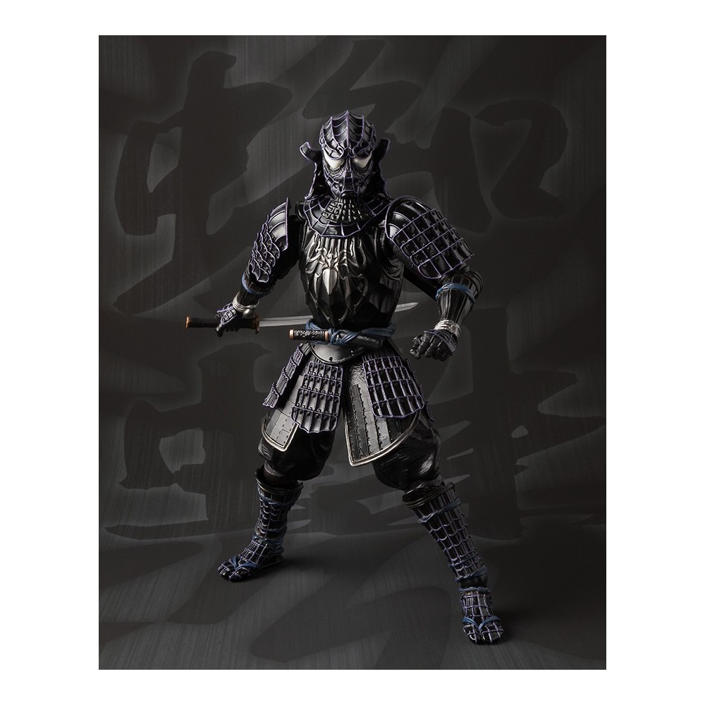 MARVEL SAMURAI BLACK SPIDER-MAN TAMASHII NATIONS ACTION FIGURE BANDAI