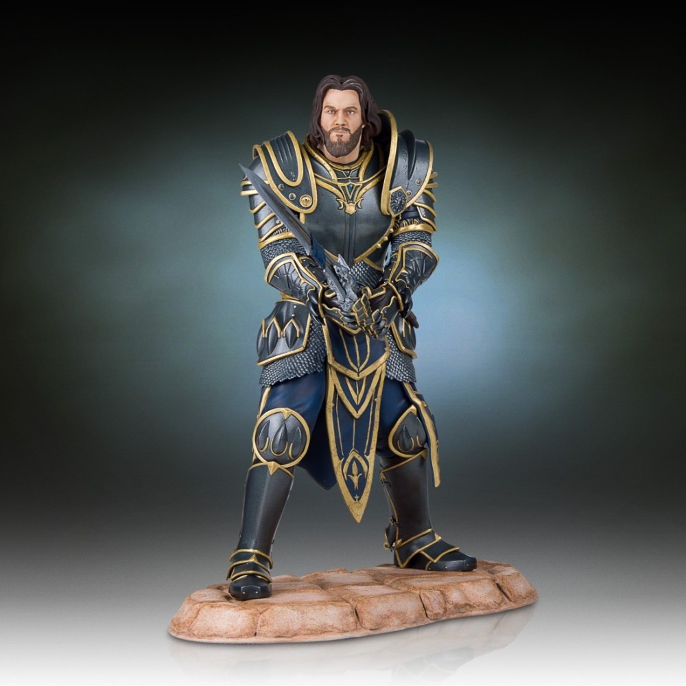 GENTLE GIANT WORLD OF WARCRAFT LOTHAR STATUE