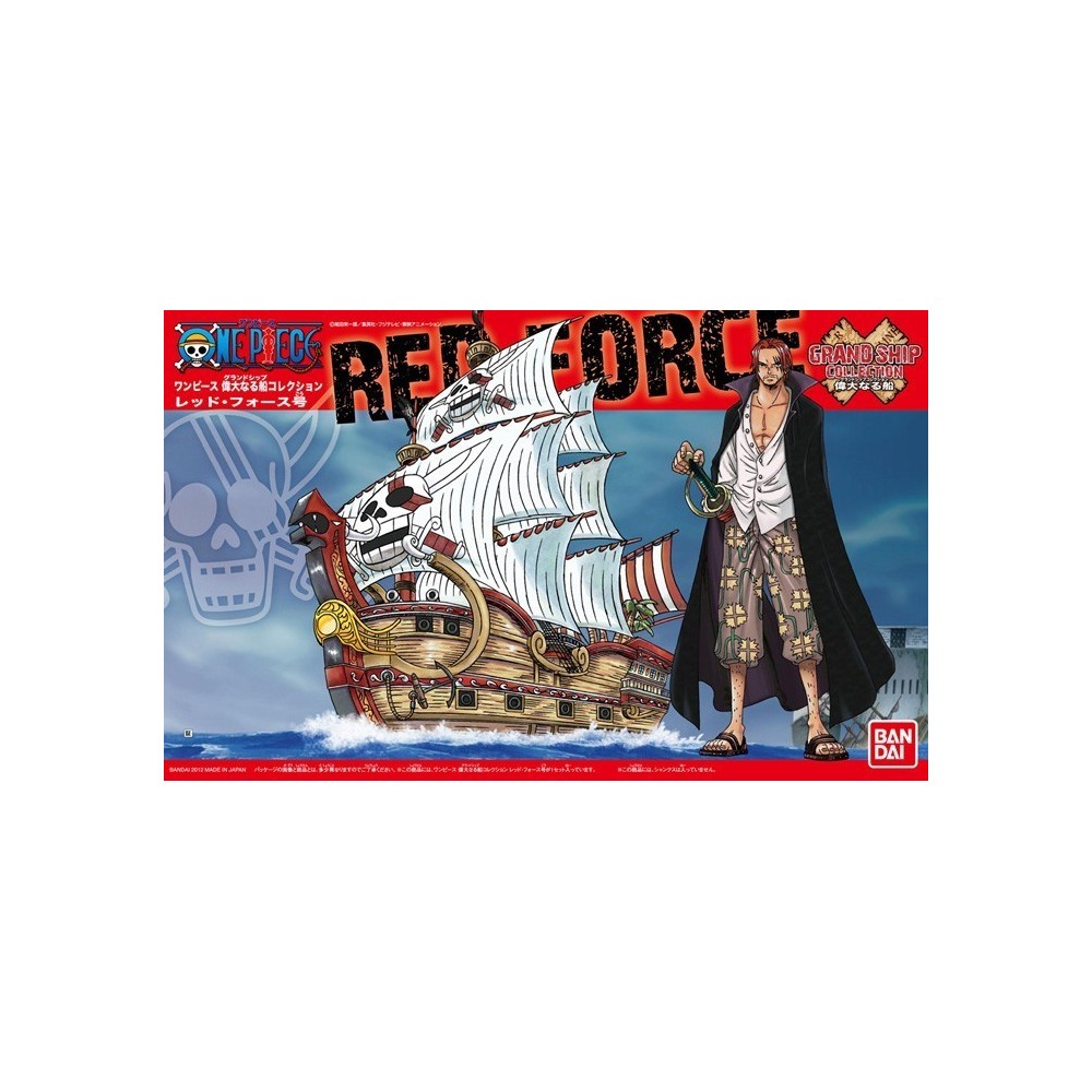 ONE PIECE GRAND SHIP COLLECTION RED FORCE MODEL KIT FIGURE BANDAI