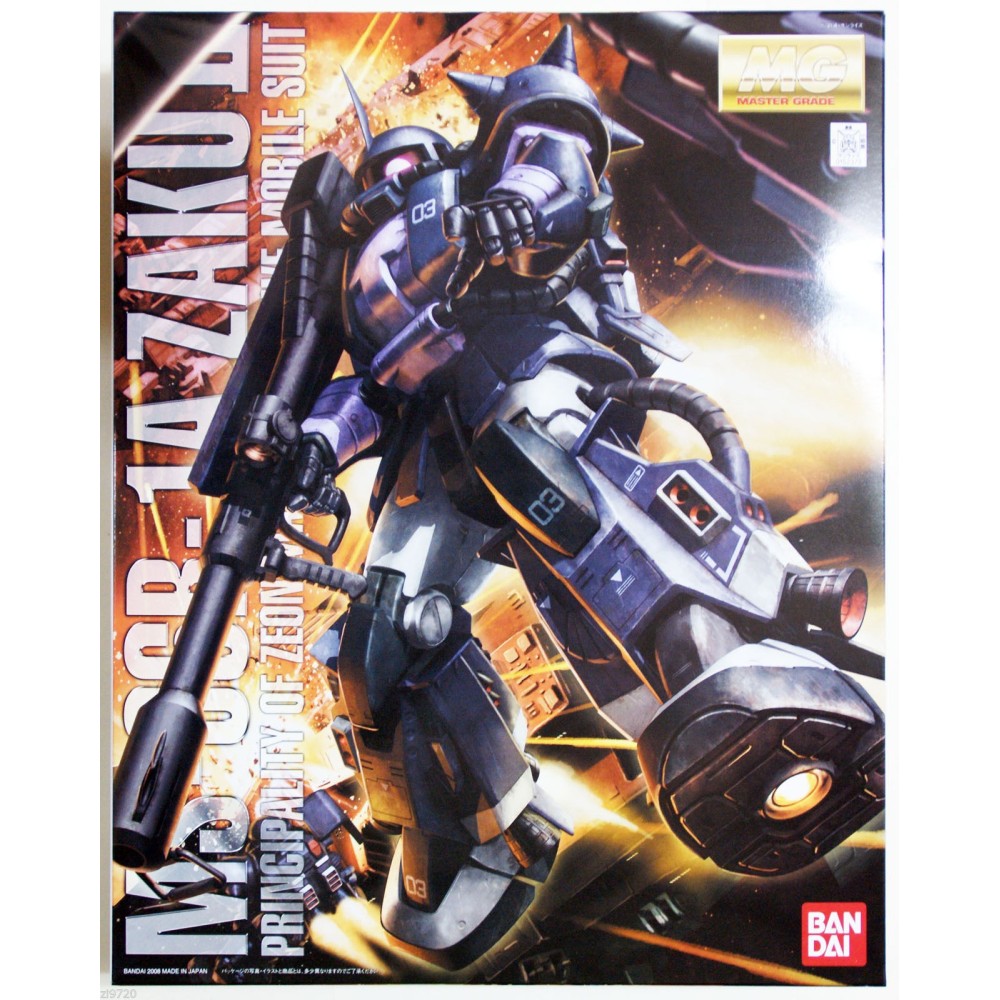 BANDAI MASTER GRADE MG MS-06R-1A ZAKU II TRI-STAR 1/100 MODEL KIT