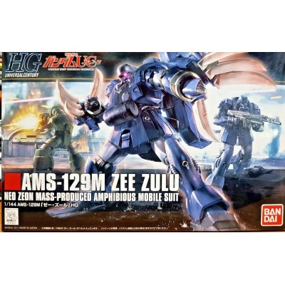 BANDAI HIGH GRADE HGUC GUNDAM AMS-129M ZEE ZULU 1/144 MODEL KIT