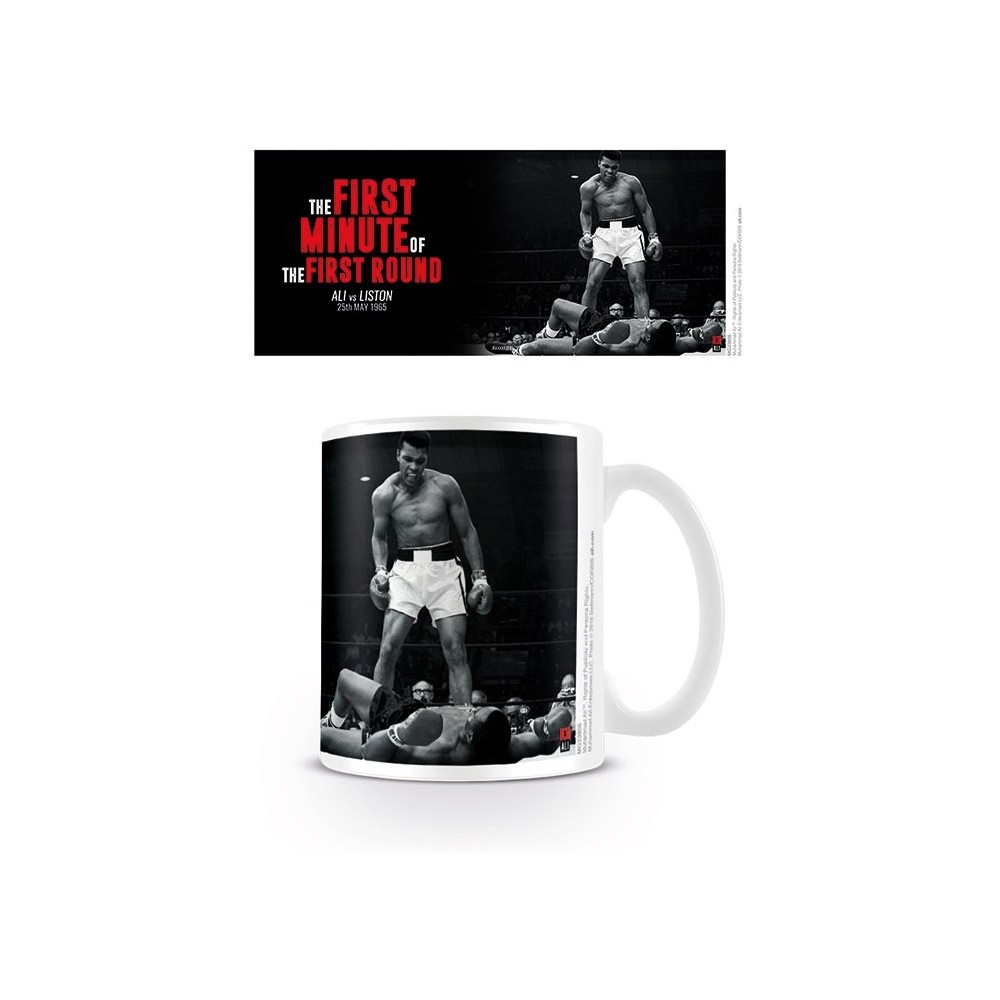 MUHAMMAD ALI VS LISTON MUG TAZZA CERAMICA