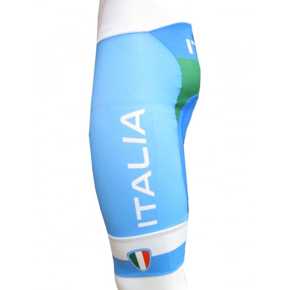 PANTALONCINI SALOPETTE DIVISA CICLISMO ITALIA NAZIONALE ITALY TEAM CYCLING